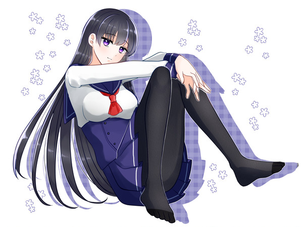 黒髪ロングちゃん