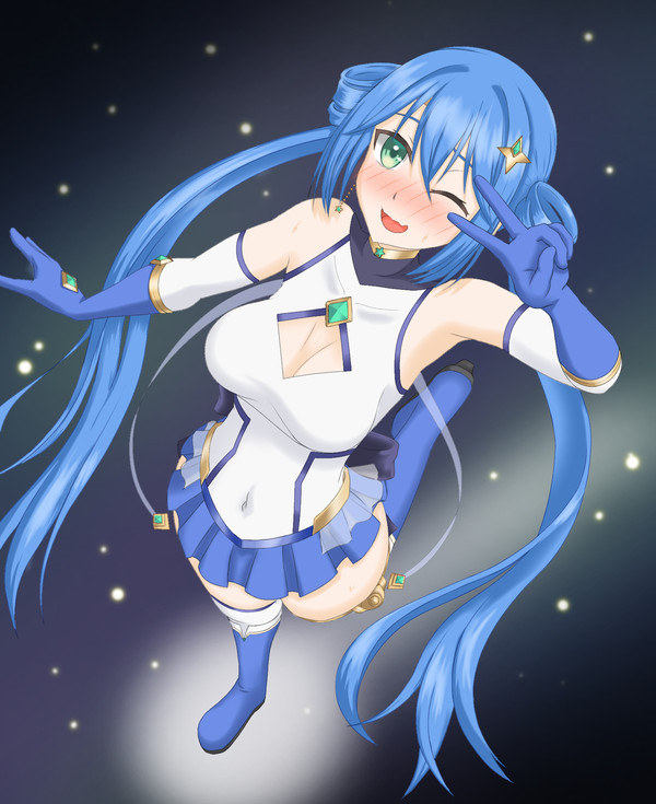 ファンサで可愛いポーズをしてくれるシリウスさん（プラズマフォーム