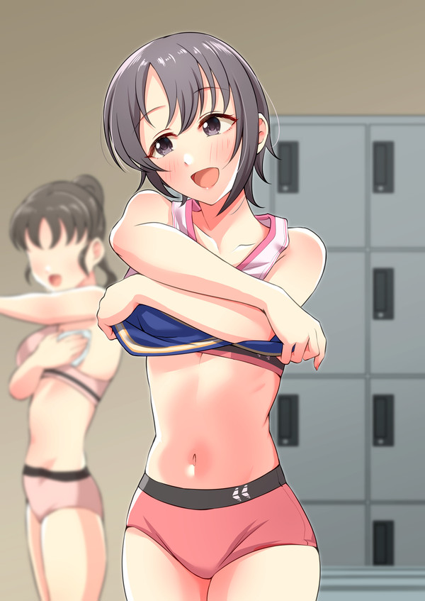 チア部の着替え