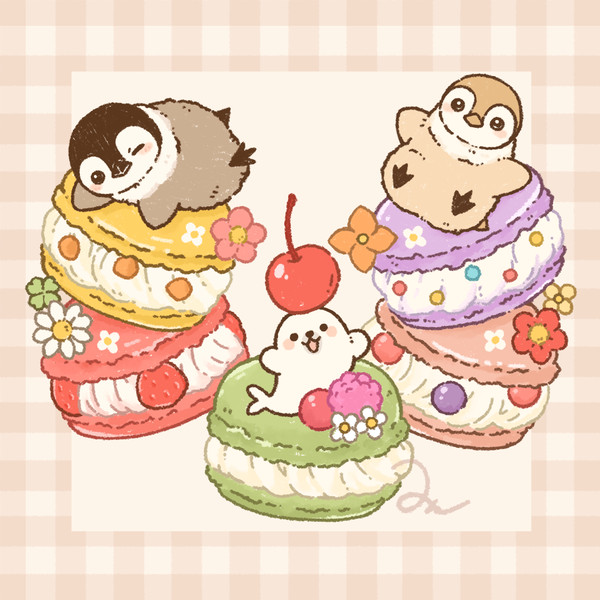 子ぺんぎん ぺっぺのスイーツタイム - 1/1