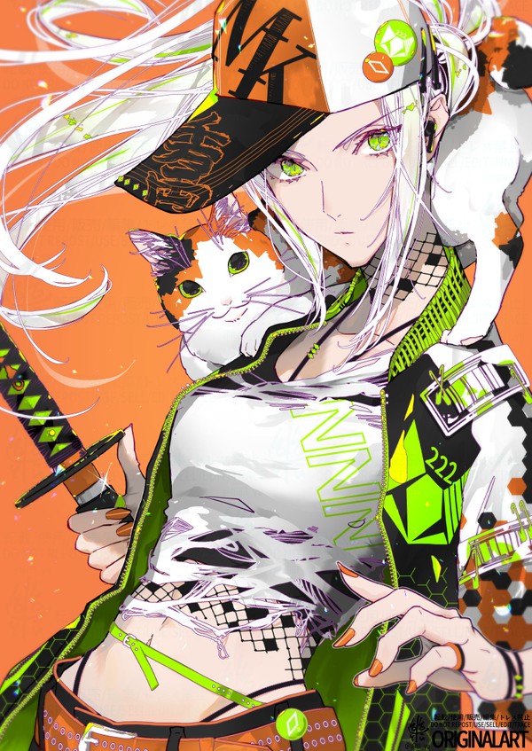 【創作/OC】ミケ/calico