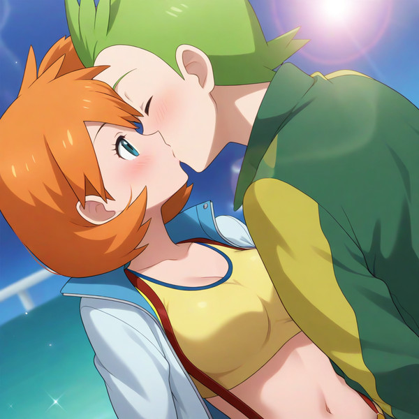 Misty kiss Pokemon
