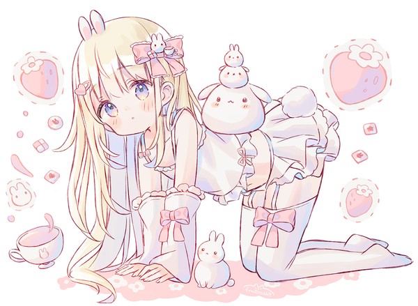 いちごチョコ🍓🐰