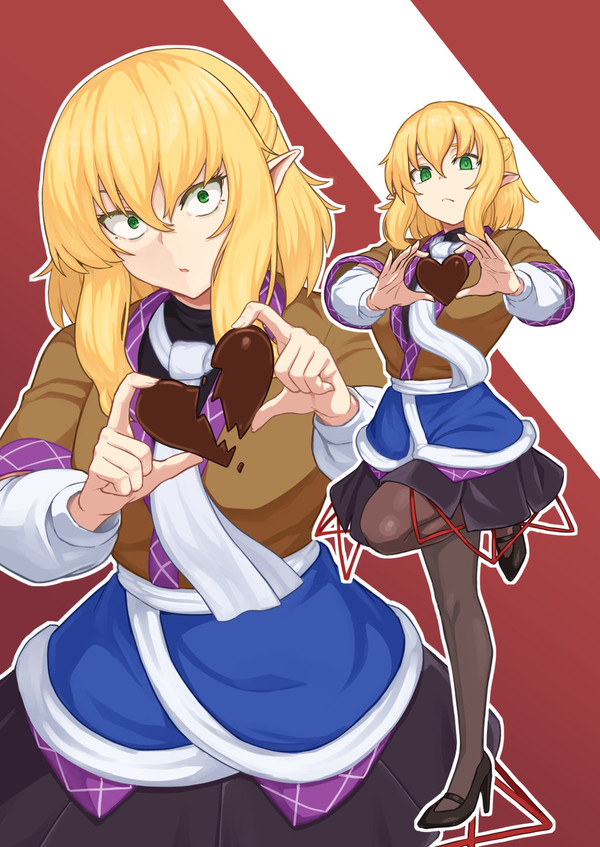 バレンタイン絵