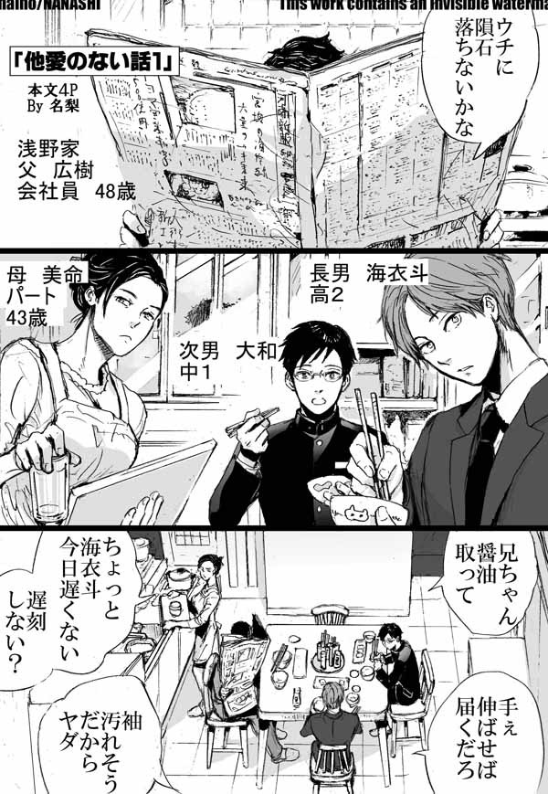 他愛のない話1・2（創作）