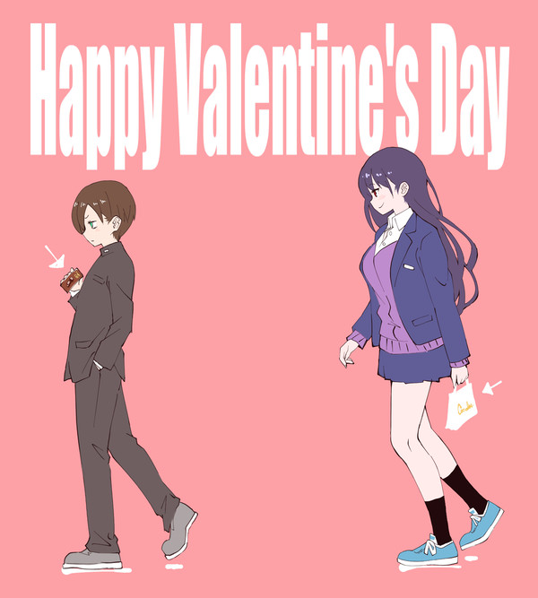 チョコ交換