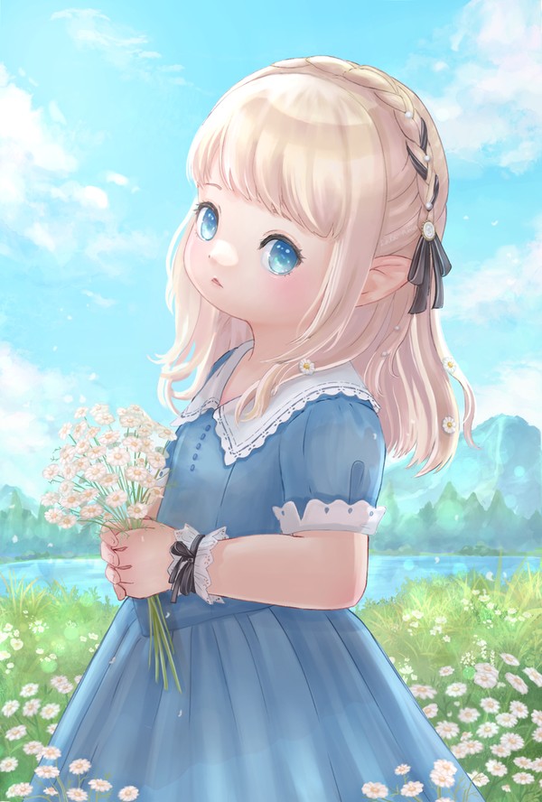 ハーフツインララフェル