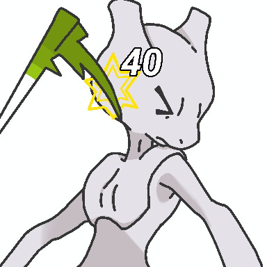 ネギでたたく