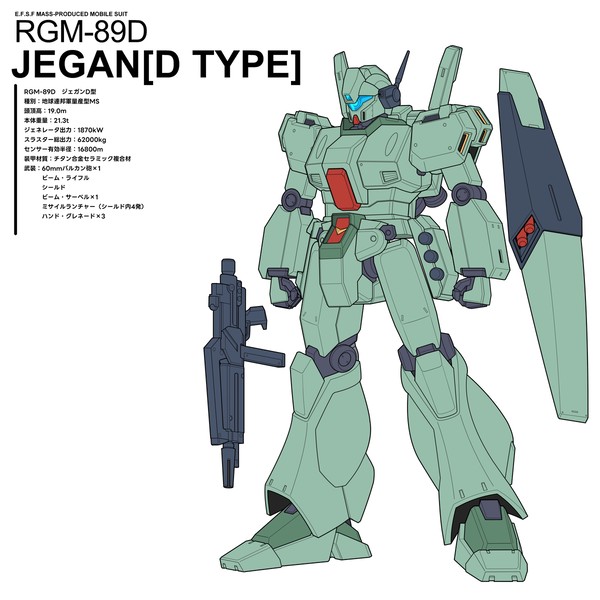 RGM-89D ジェガンD型