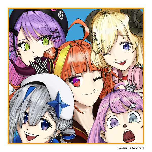 ホロライブ４期生の集合写真