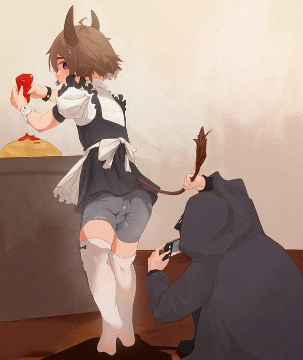 女仆装拜松