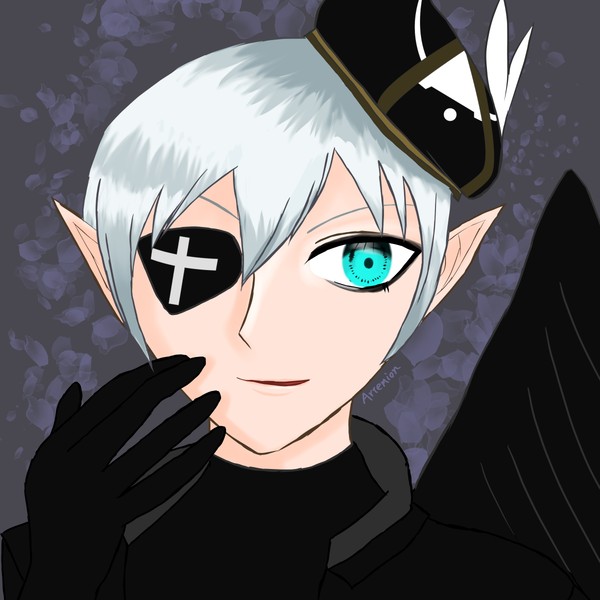PSO2 ぬまお 堕天使ファッション