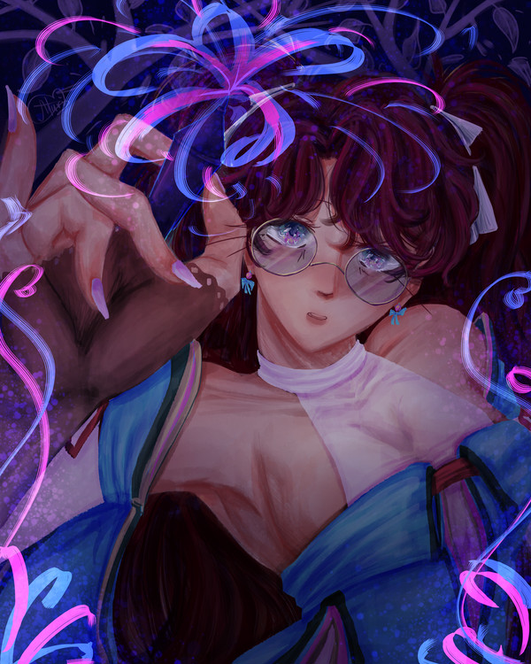 Shh, she's drawing☆