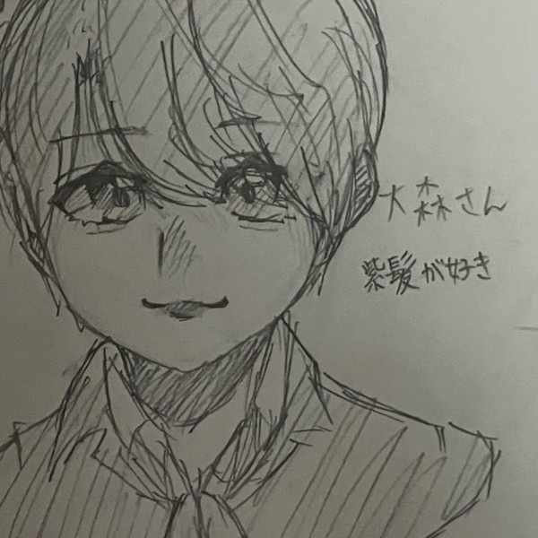 紫髪の大森さんが大好き😭💗