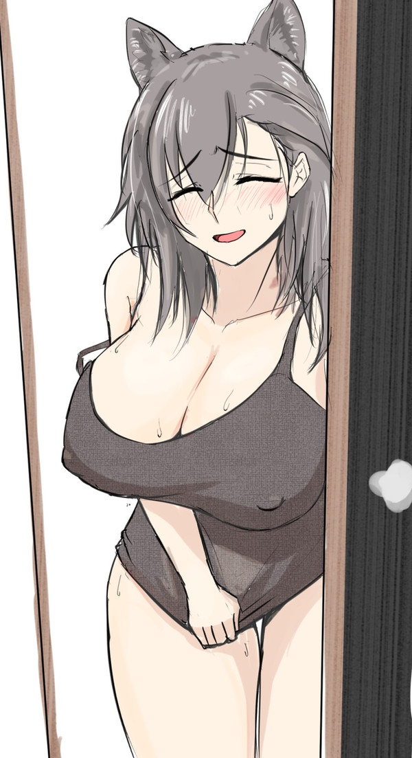 急な配達に出てきたラヴィニアさん