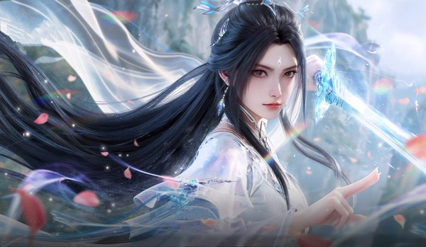 诛仙动画——陆雪琪美术