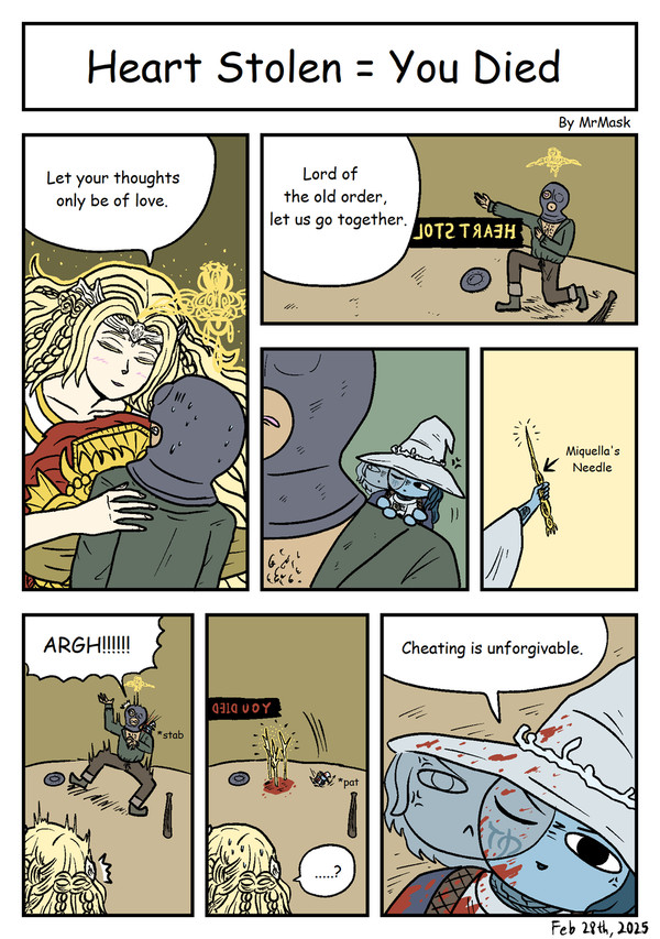 Heart Stolen = You Died (ENG)