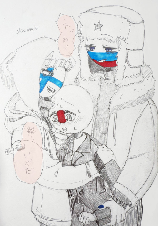 🇷🇺と🇫🇮のサンドイッチ