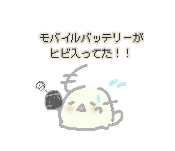 モバイルバッテリーがやばかった件