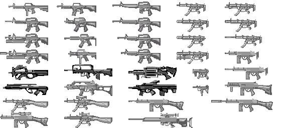 NATO/西側諸国銃火器セット【MW】