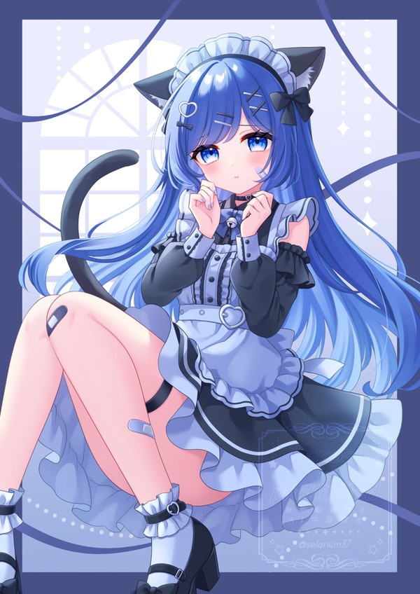 地雷系猫耳メイド - 1/1