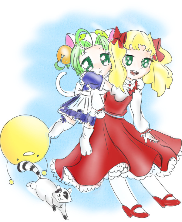 Dejiko meets Candy whie