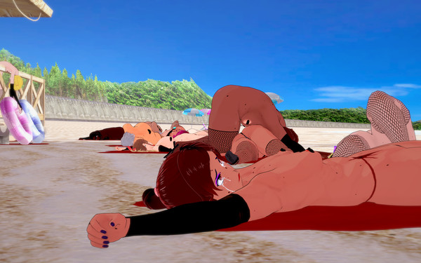 Pricom zako on beach