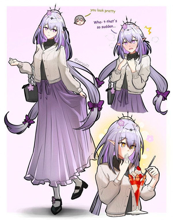 Castorice in casual outfit