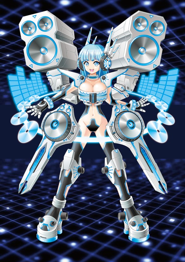 【オリジナル】DJメカ娘「EVE/イヴ」