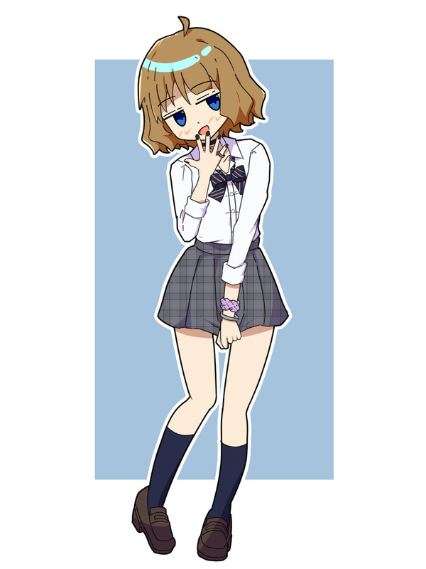 制服桃子先輩