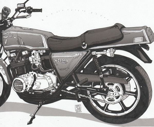 KAWASAKI KZ1000mk2