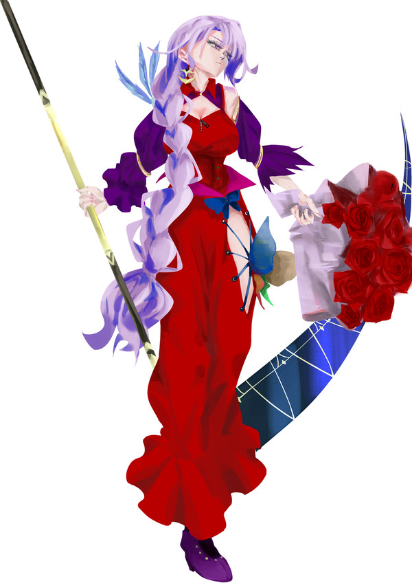 キセ　衣装　赤薔薇