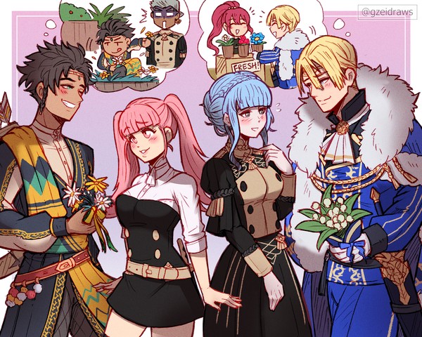 Hilda/Claude & Dimitri/Marianne