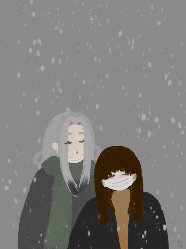 まだ寒いですね