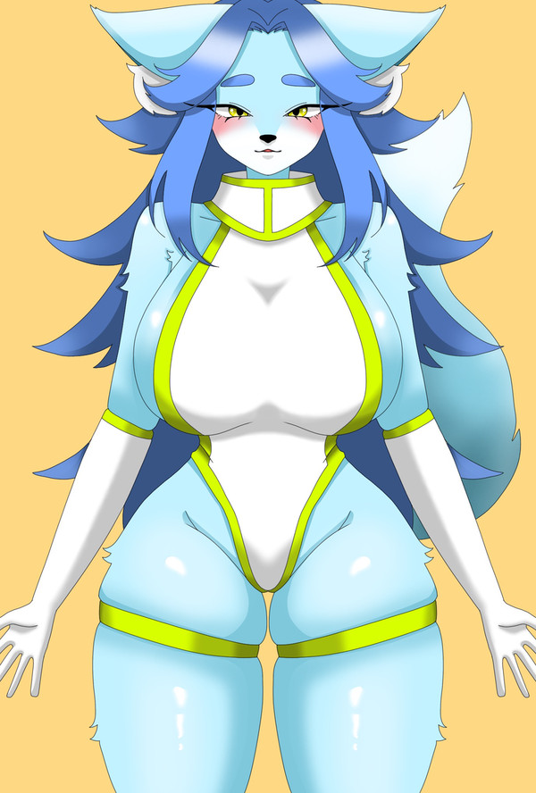 久しぶりにメスケモさんを描きました