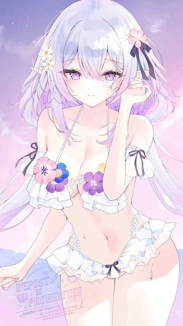 キャストリスちゃんと夕方海デート💜