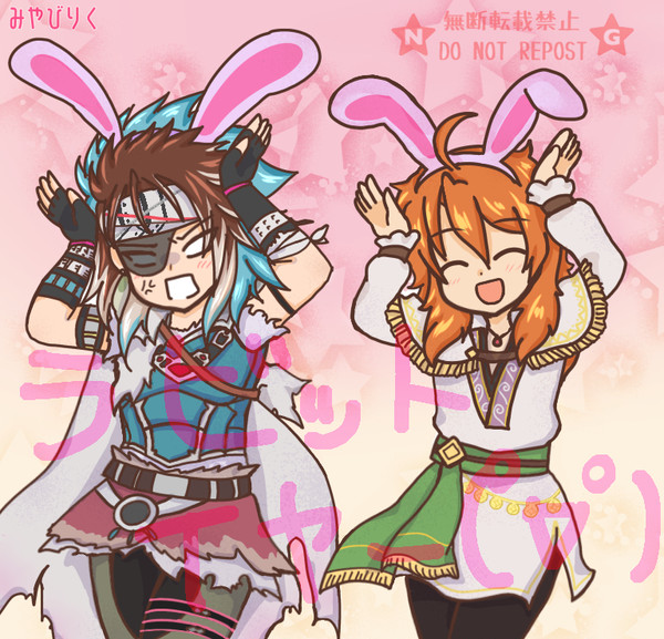 ラビットイヤーで ｳｯｰｳｯｰｳﾏｳﾏ(ﾟ∀ﾟ)⚔️🍨🐰