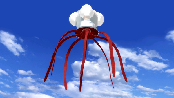 恐怖!巨大圆盘生物!