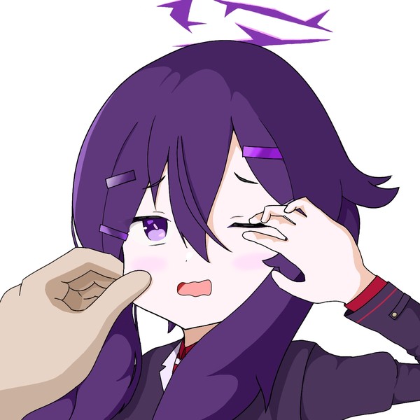 つねられるハルカ