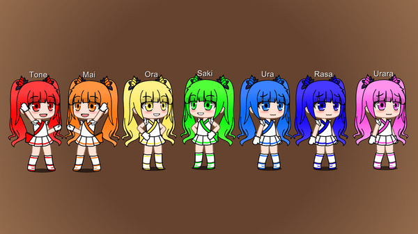 The Rainbow Septuplets