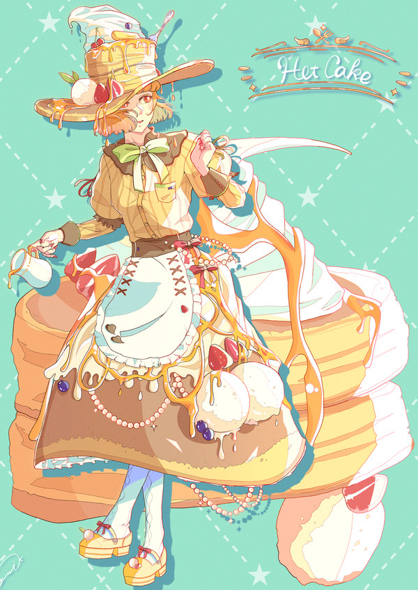 パンケーキの女の子 - 1/1