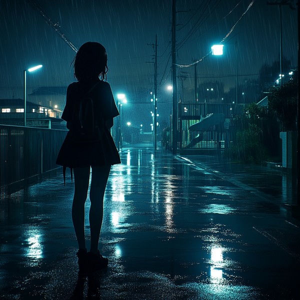 雨の遊び場