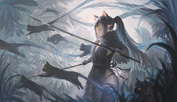 原创练习20240710_林间巡猎
