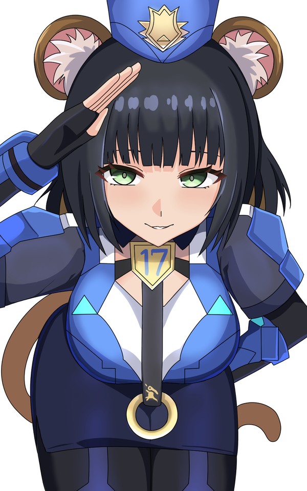 K9のイヅナちゃん描きました!