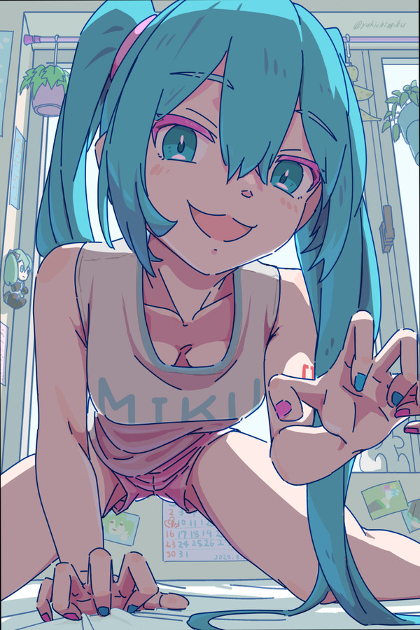 初音ミクさんがにゃーん