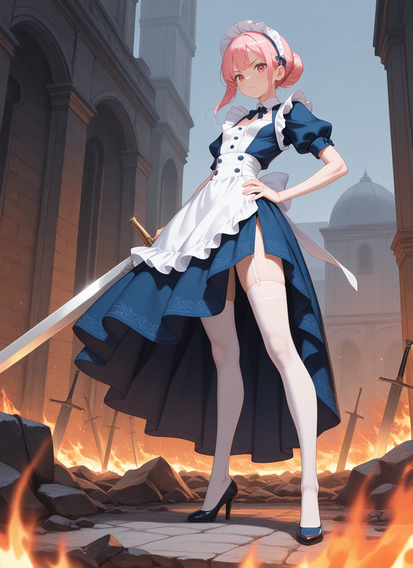メイド剣士さん