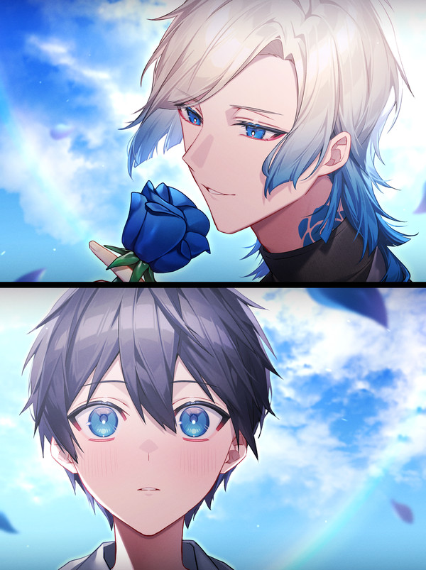 【kiis】 「(不覚にも綺麗だと思ってしまった──)」