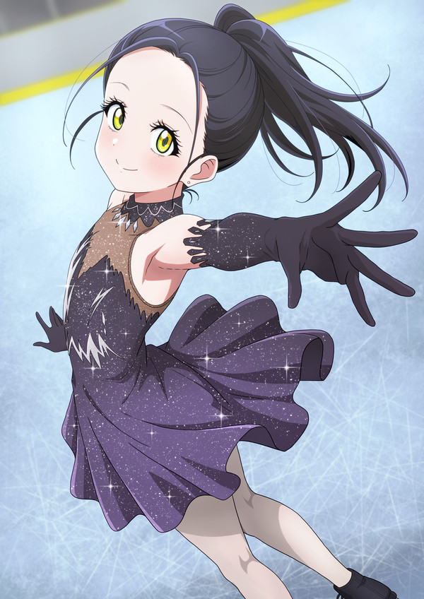 氷の上の狼嵜光ちゃん