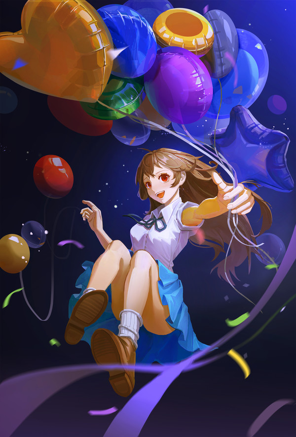 風船少女
