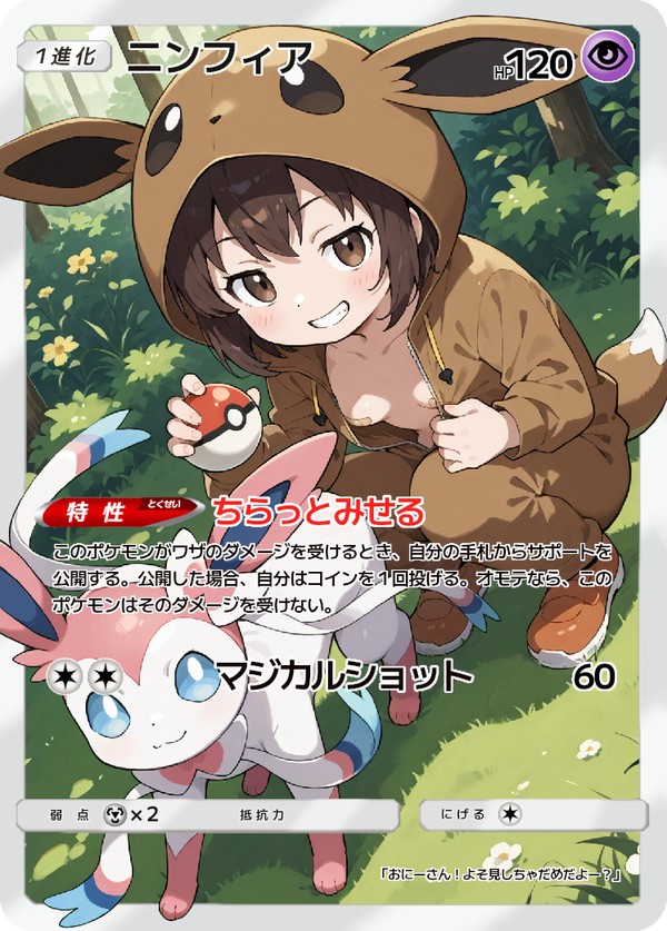 【オリカ】ニンフィア&ポケモンごっこ